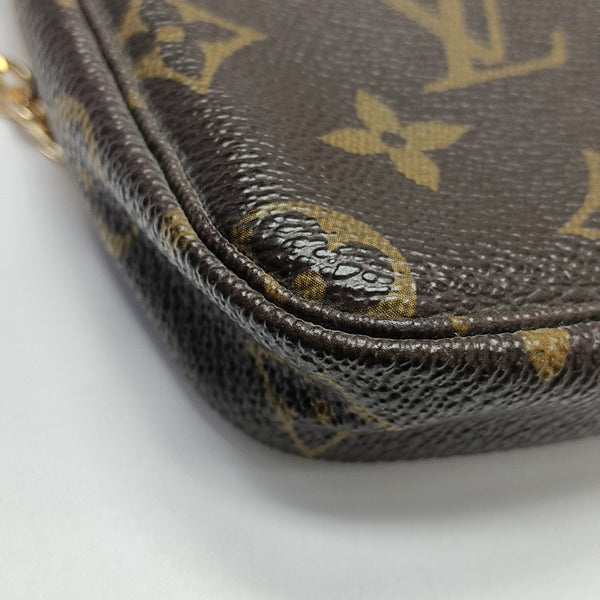 ACCESSOIRES MM Monogram Coated Canvas Brown