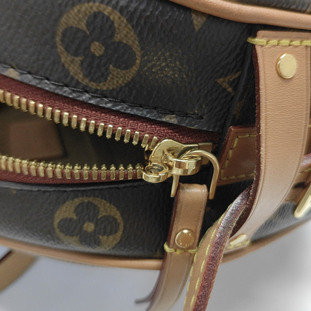 BOITE CHAPEAU MM Monogram Coated Canvas Brown