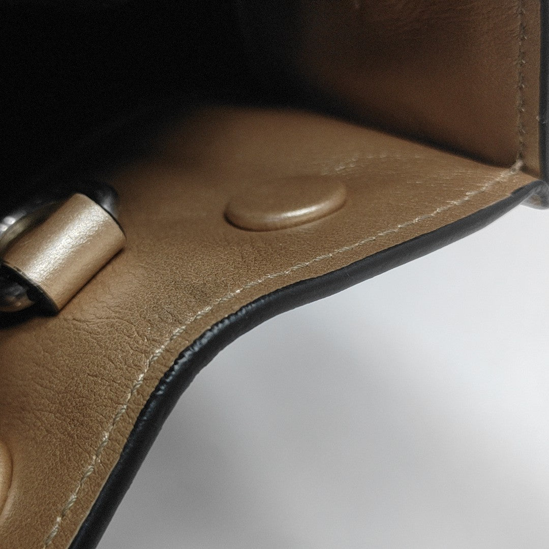 Calfskin Shoulder Bag Beige