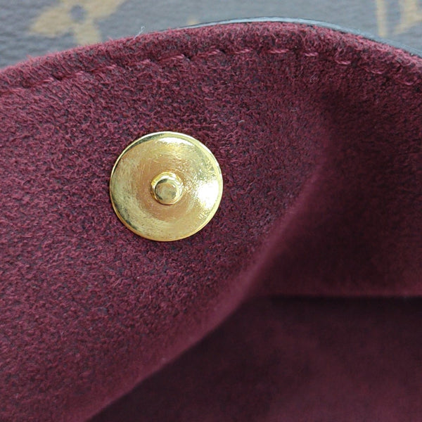 ALL IN GM Monogram Coated Canvas Brown