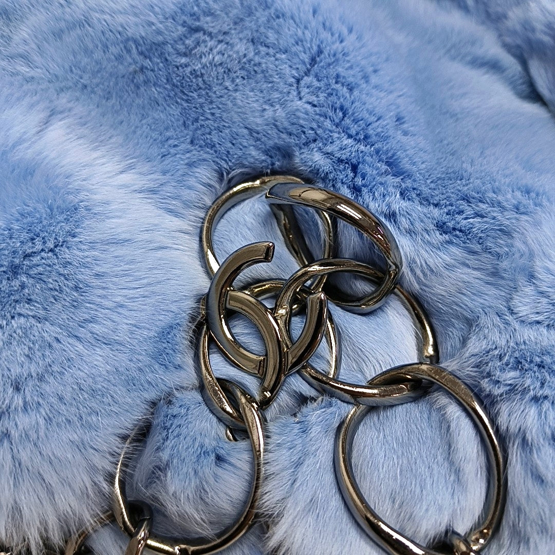 Rabbit Fur Blue