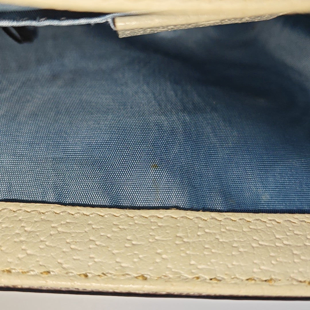 Padlock Small Calfskin White
