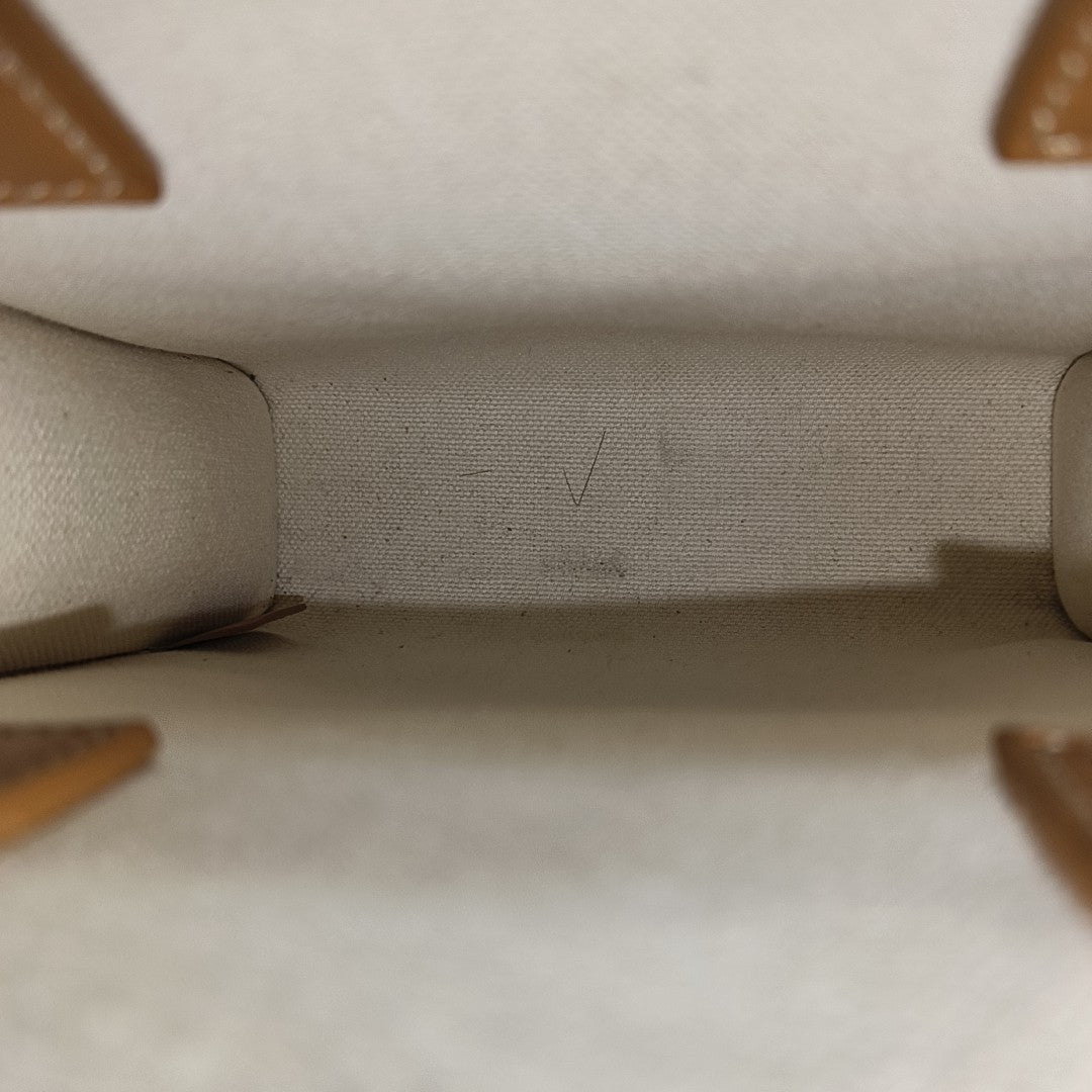 CABAS CELINE Mini Canvas White