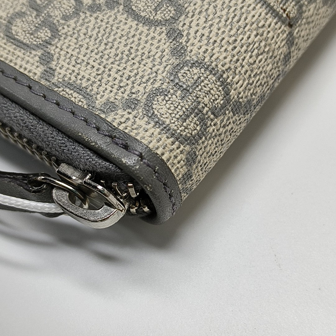 Monogram Coated Canvas Wallet Beige