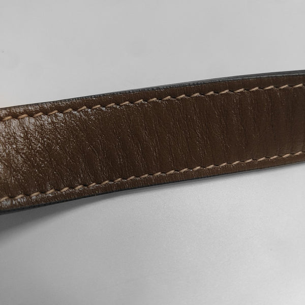 Horsebit 1955 Medium Monogram Coated Canvas Beige