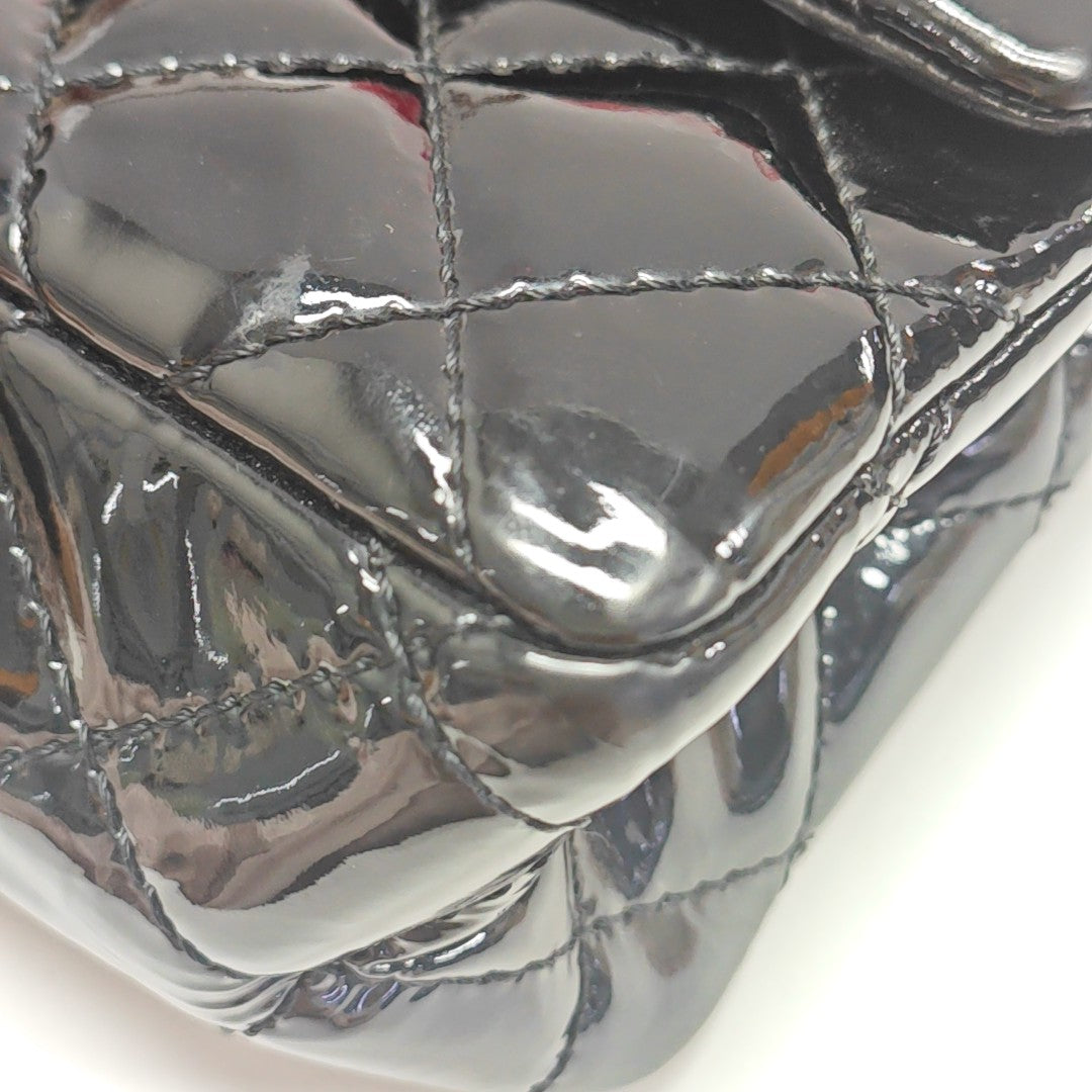 2.55 227 (jumbo) Quilted Calfskin Black