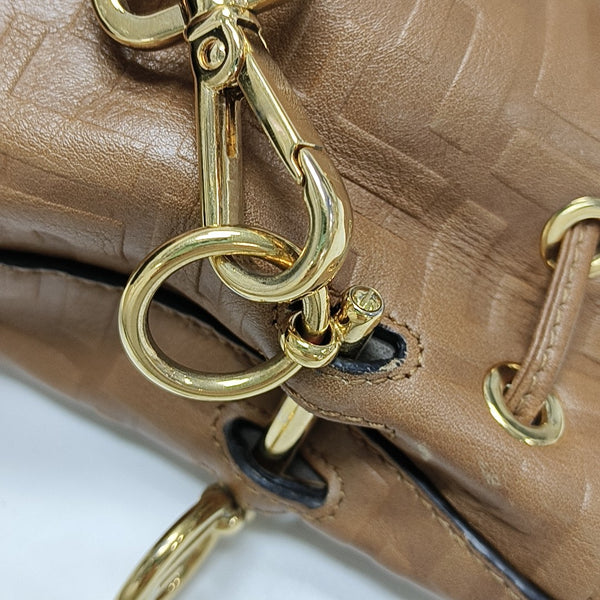 Mon Tresor Mini Calfskin Brown