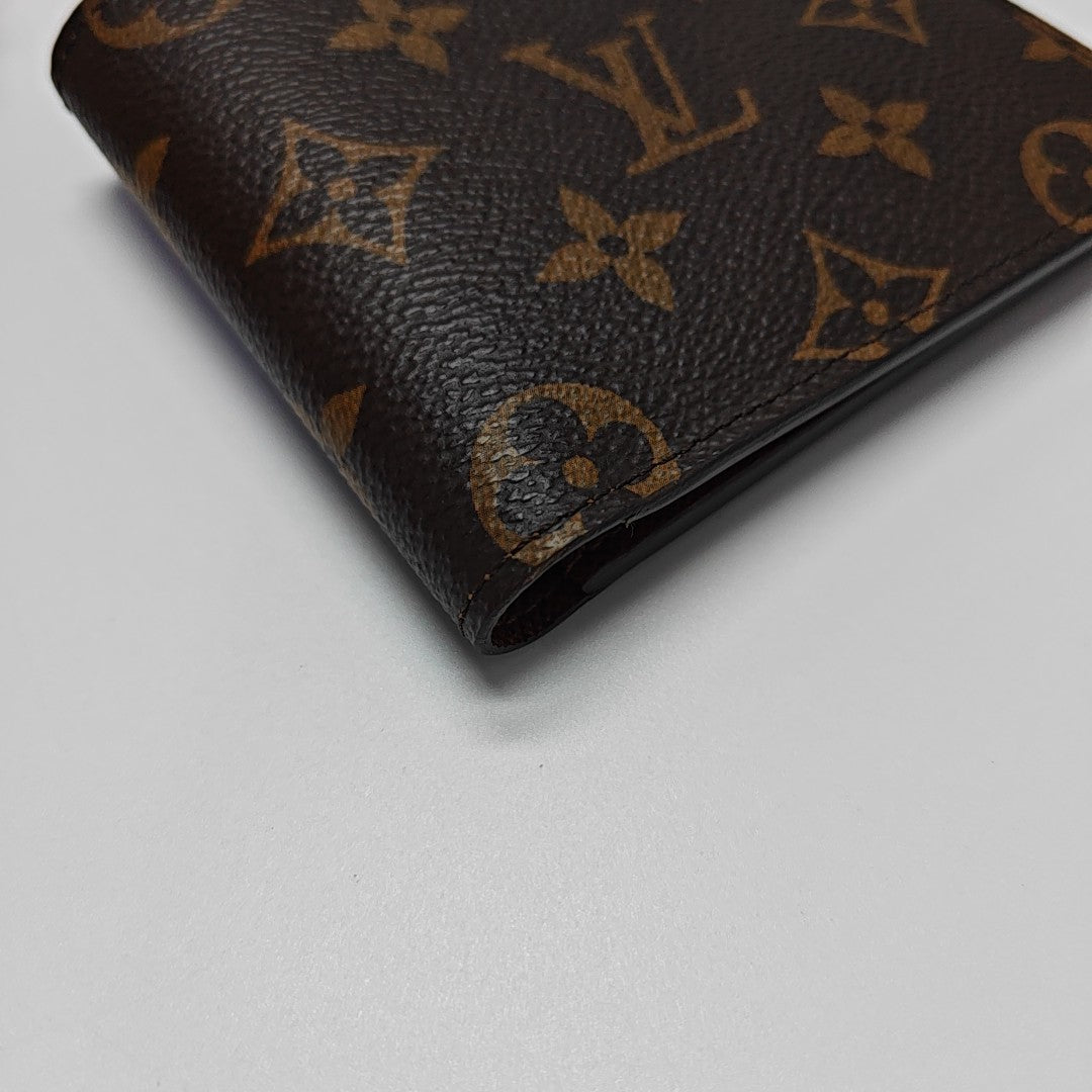 MARCO Monogram Coated Canvas Brown Wallet