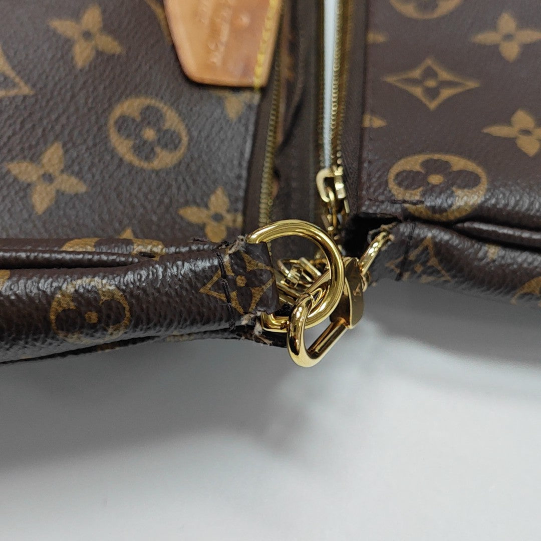 MULTI Monogram Coated Canvas Brown