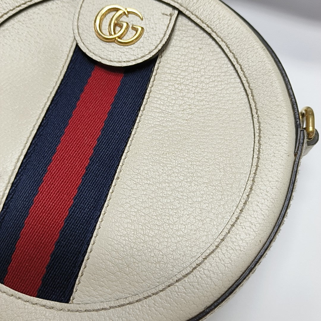 Ophidia Mini Calfskin White