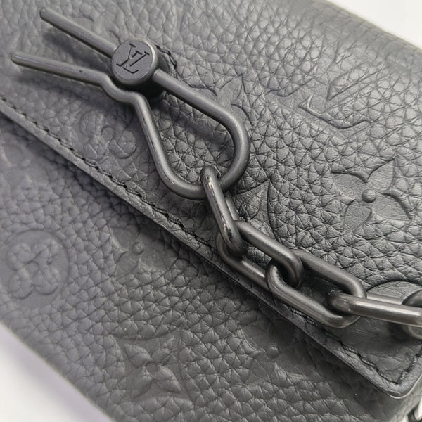 SOFT TRUNK Mini Monogram Calfskin Black