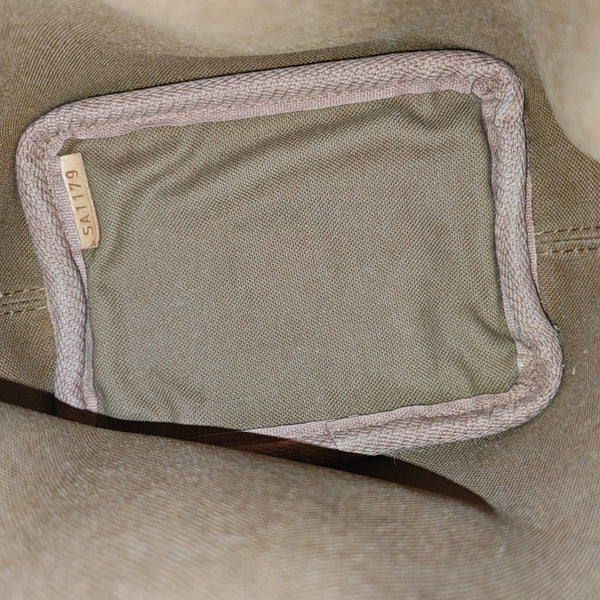 NÉONOÉ Nano Monogram Coated Canvas Brown