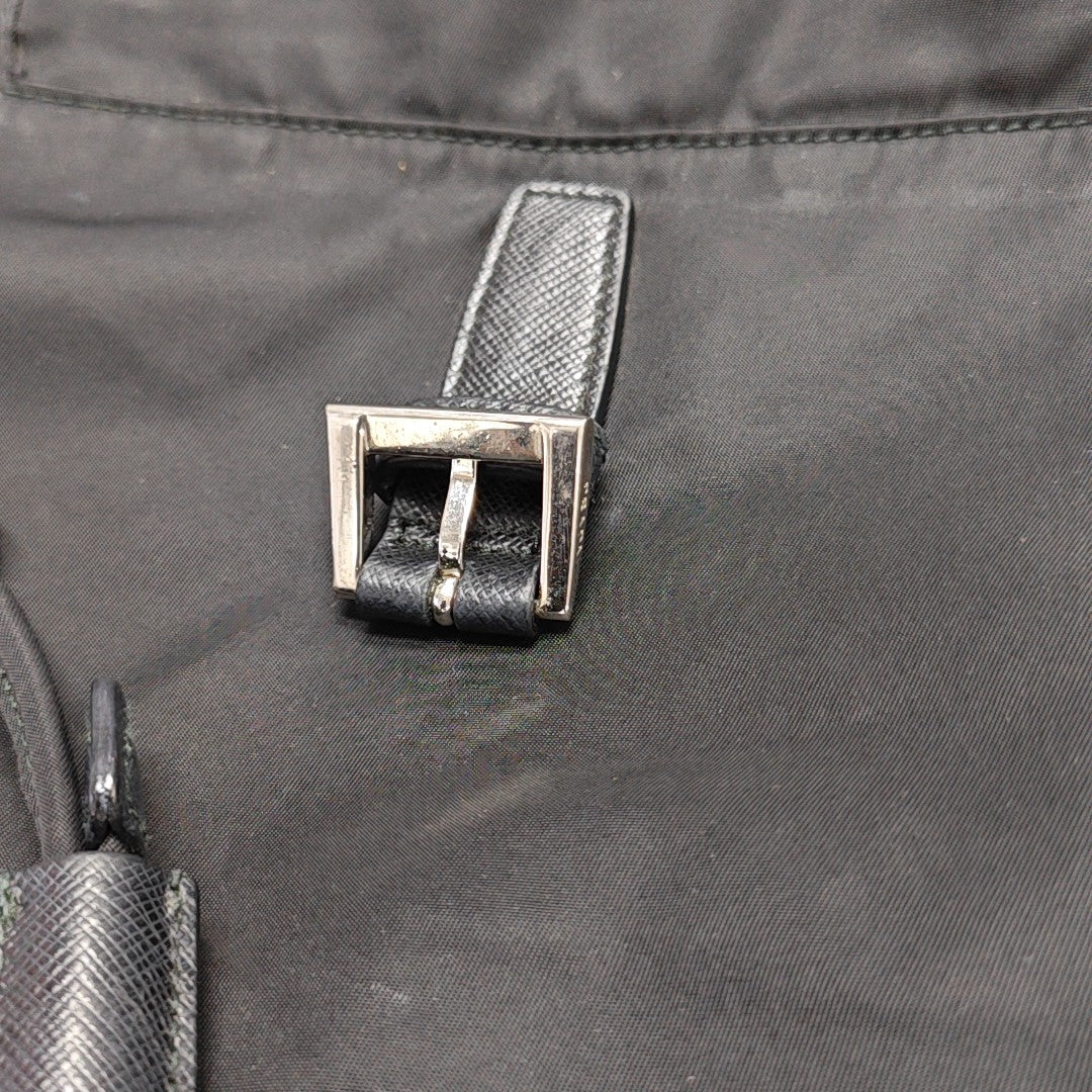 Nylon Backpack Black