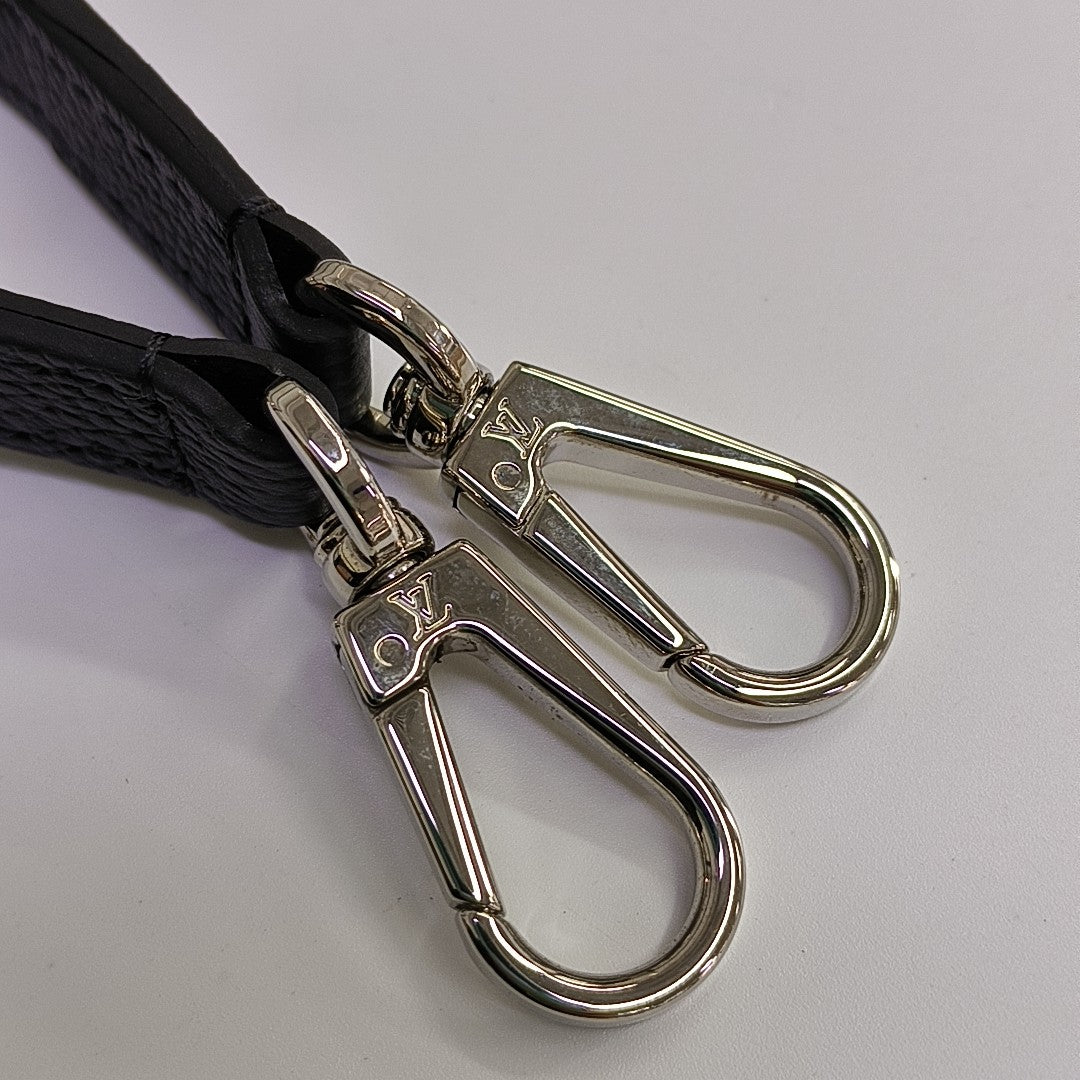 SCALA Mini Monogram Calfskin Black