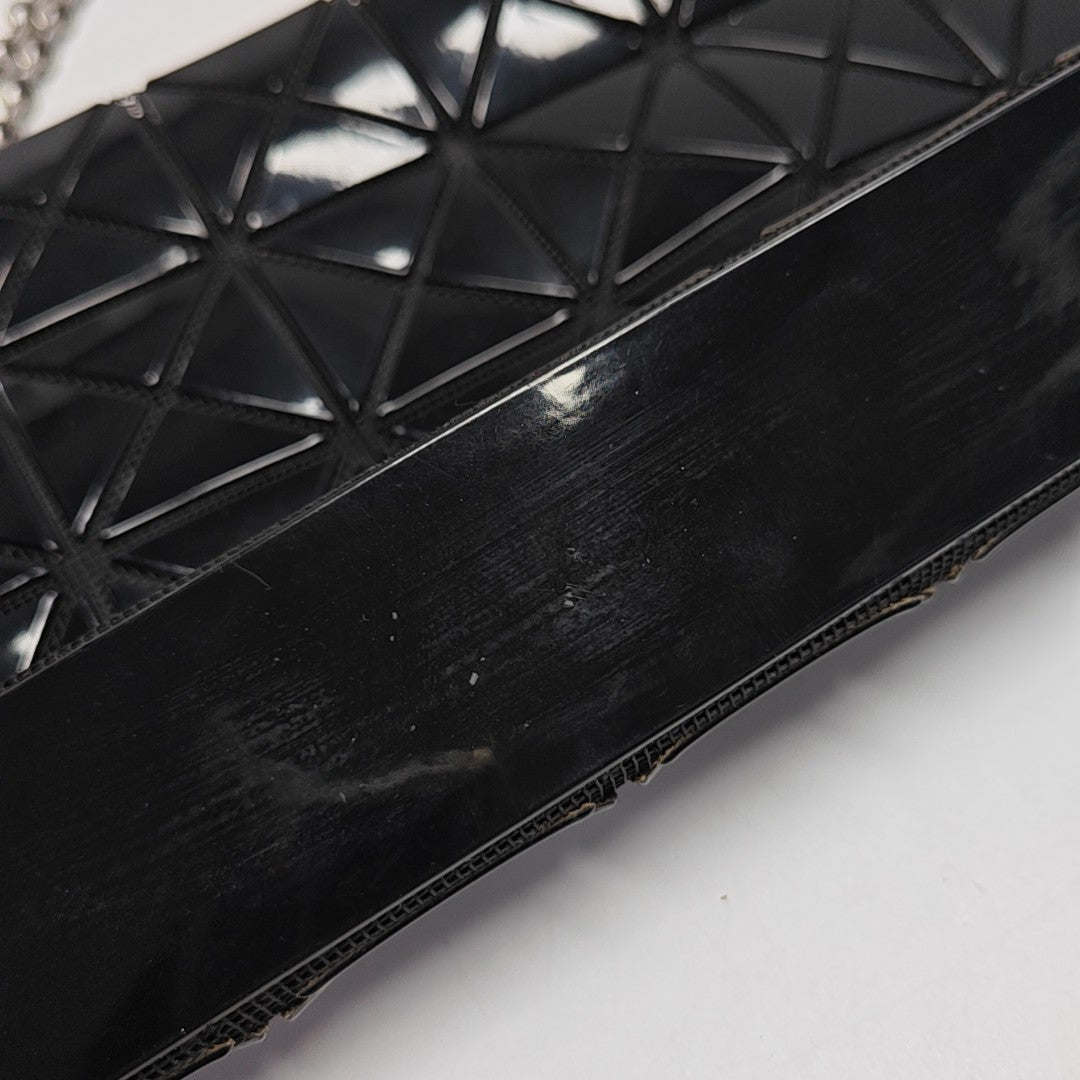 Special Material Top Handle Bag Black
