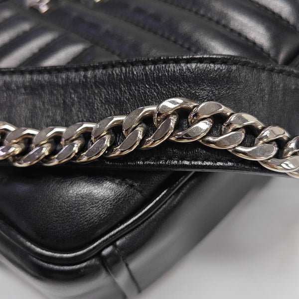 Diagramme Quilted Lambskin Black