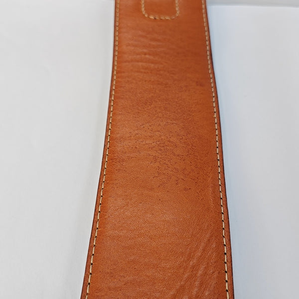Leather Bag Strap Black