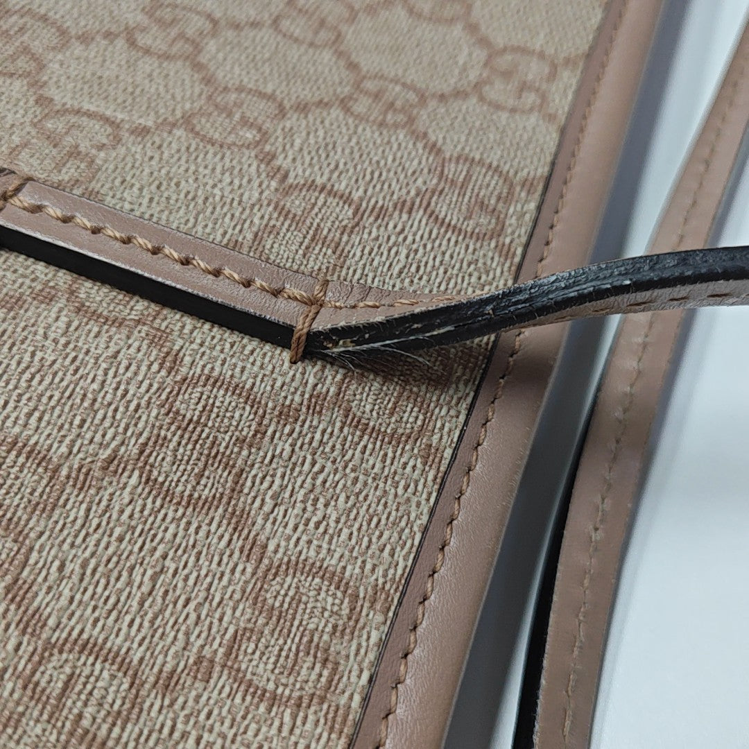 Monogram Coated Canvas Tote Bag Pink
