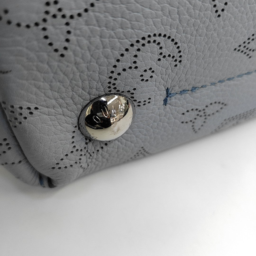 HINA PM Monogram Calfskin Blue