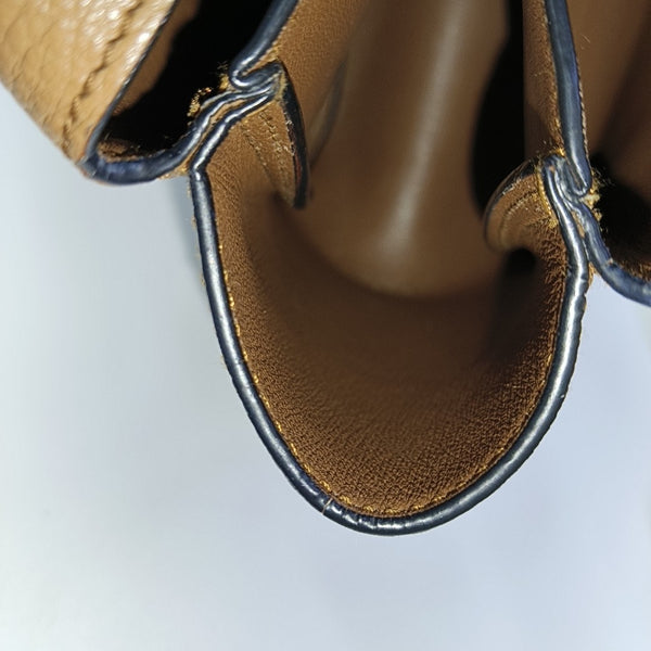 Calfskin Tote Bag Mini Brown