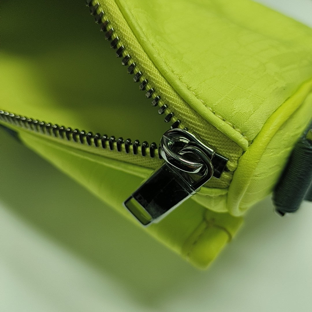 Fabric Shoulder Bag Green