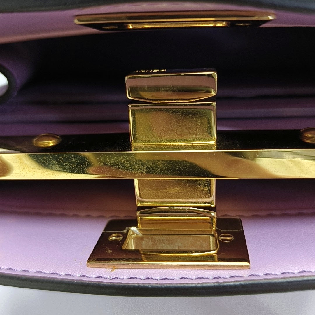 Peekaboo Lambskin Purple