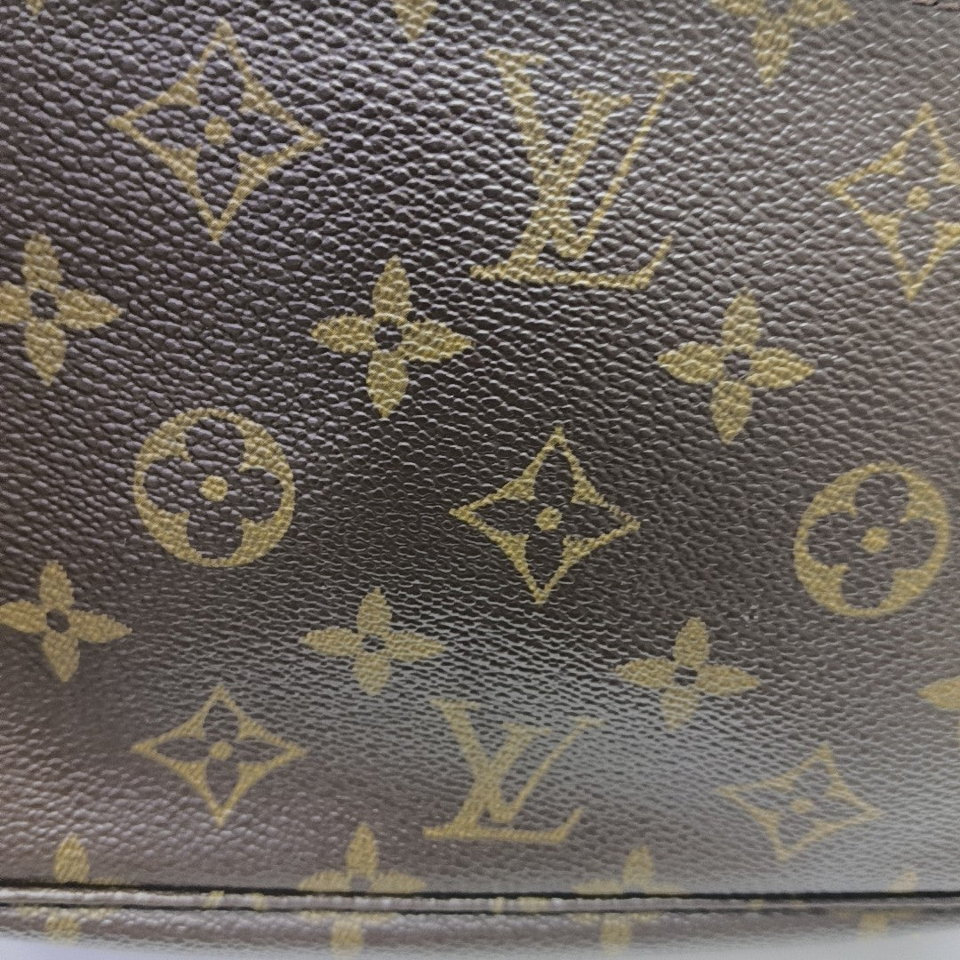 ACCESSOIRES Monogram Coated Canvas Brown