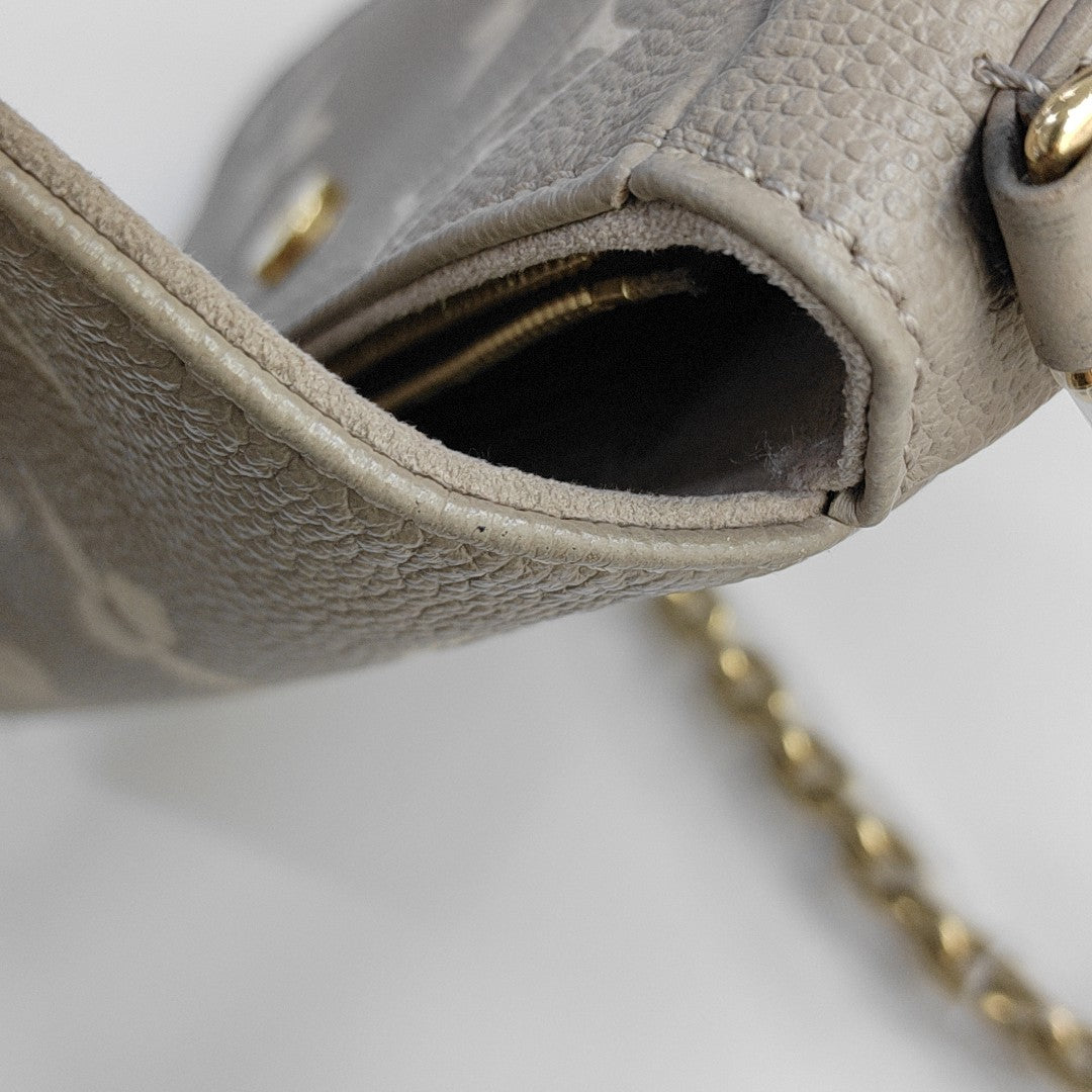 IVY Monogram Calfskin Gray