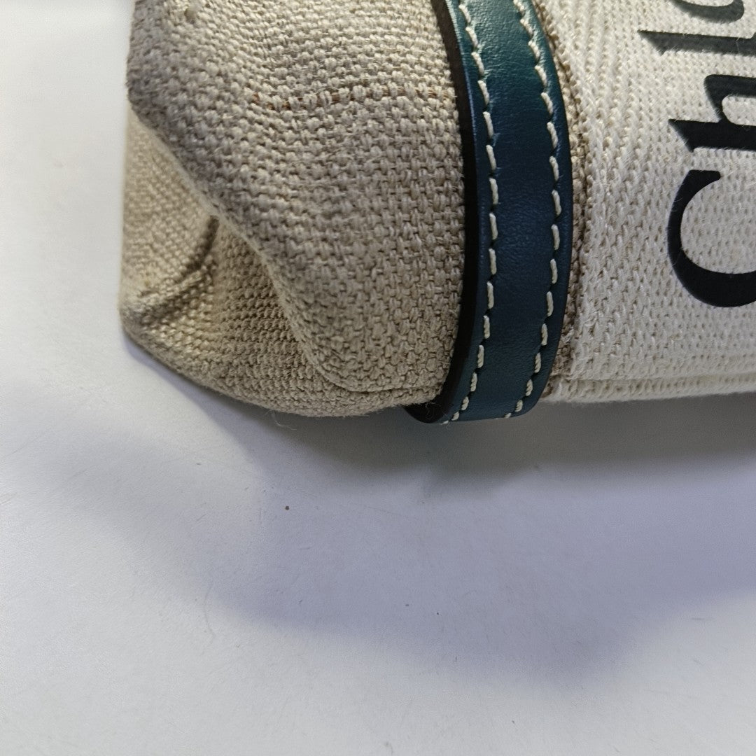 Woody Mini Fabric Beige