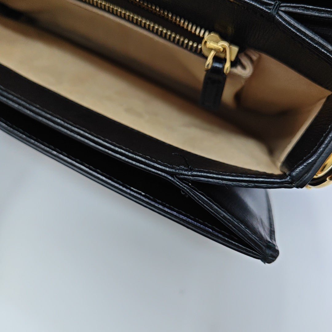 Horsebit 1955 Small Calfskin Black