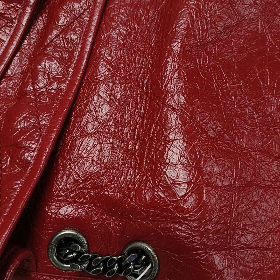 NIKI Medium Quilted Calfskin Red