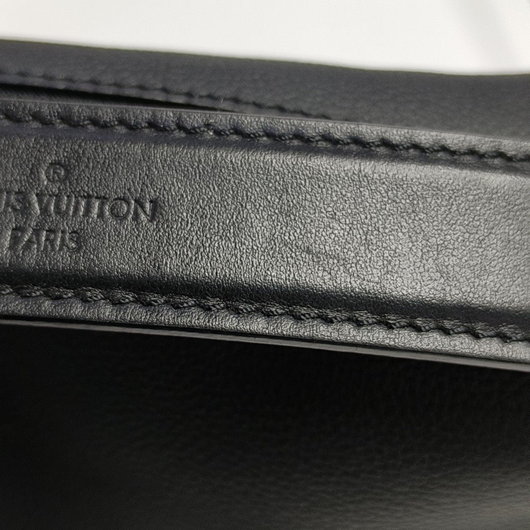 SIDE TRUNK MM Calfskin Black