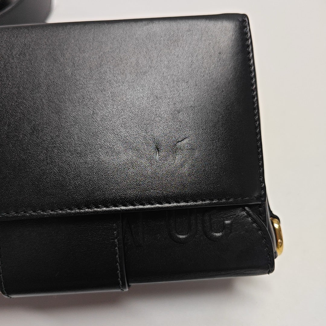 30 Montaigne Mini Calfskin Black