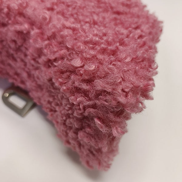Hourglass Mini Sheepskin Pink