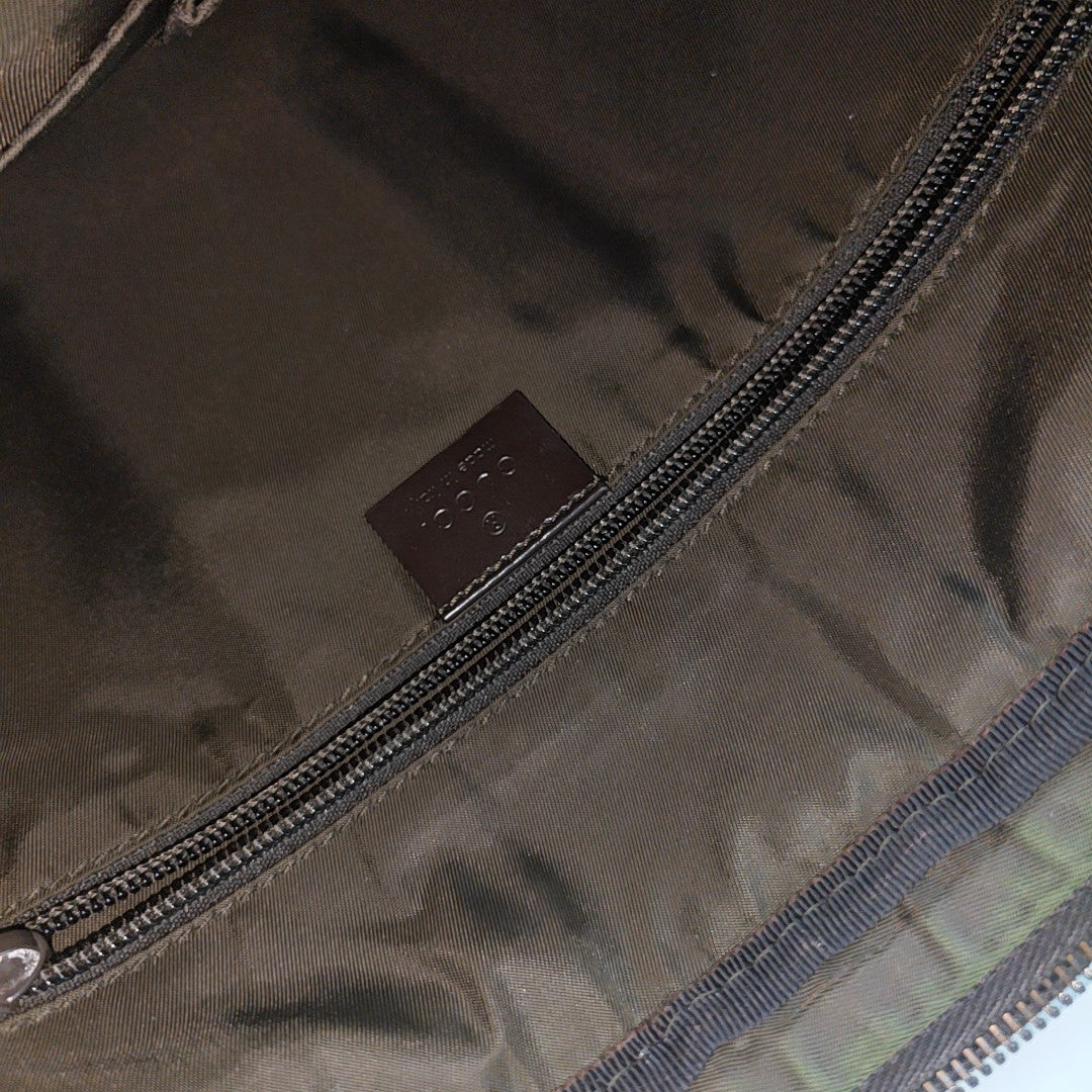 Monogram Coated Canvas Shoulder Bag Beige