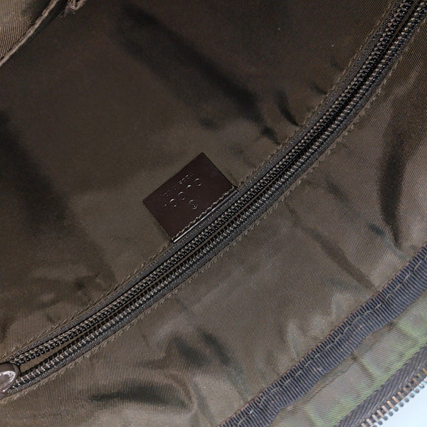 Monogram Coated Canvas Shoulder Bag Beige