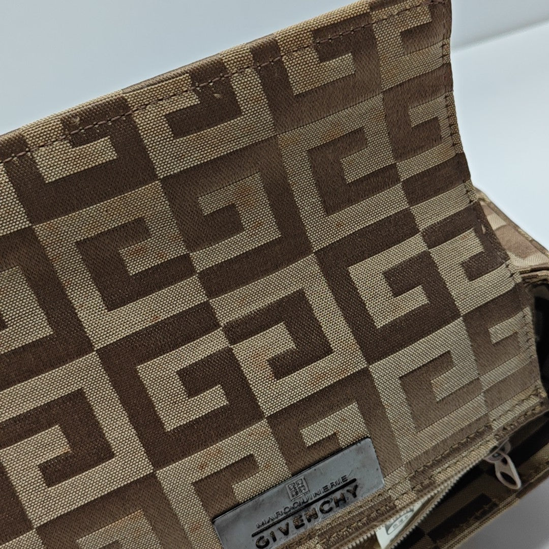 Canvas Shoulder Bag Brown