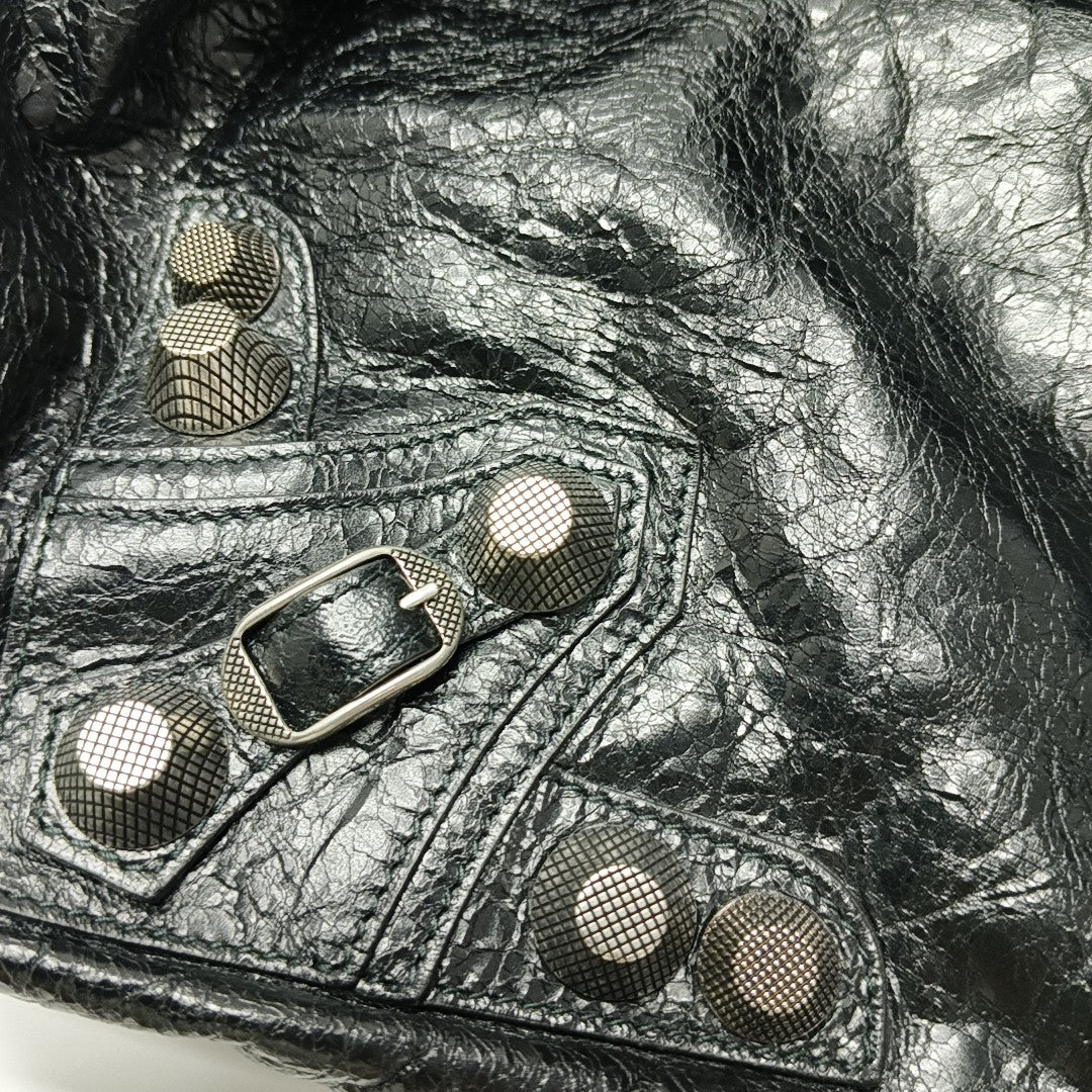 Le Cagole Lambskin Black