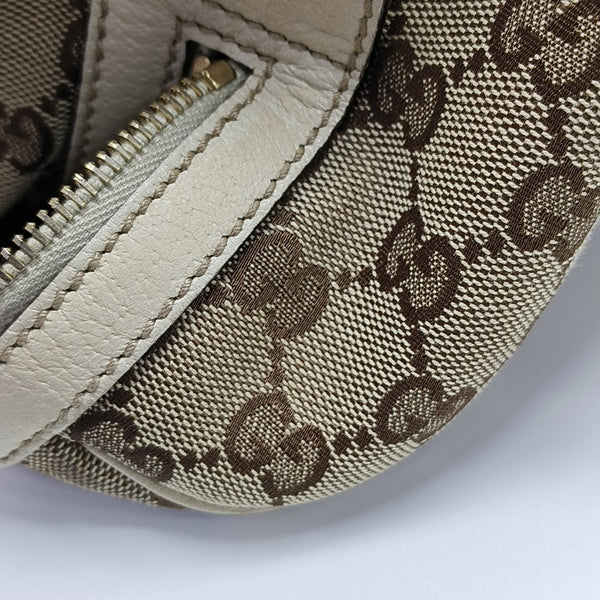 Monogram Canvas Top Handle Bag Brown