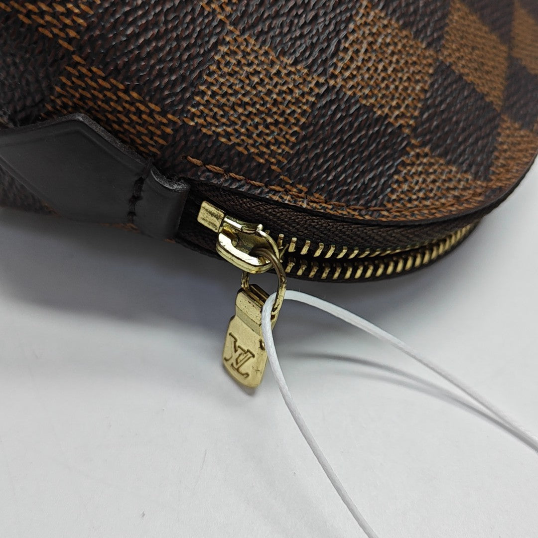 COSMETIC PM Damier Ebene Coated Canvas Brown