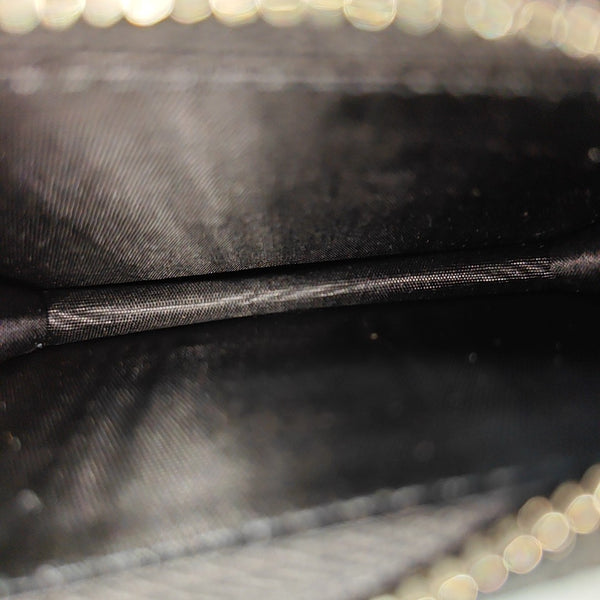 Calfskin Shoulder Bag Mini Black