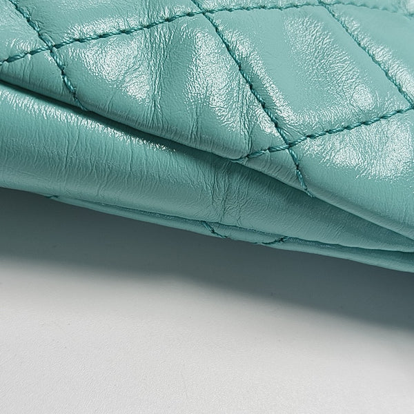 CHANEL 31 Mini Quilted Calfskin Blue
