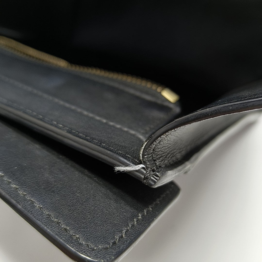 LUGGAGE Micro Calfskin Black