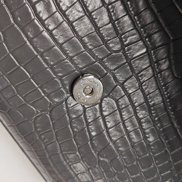 KATE Medium Calfskin Gray