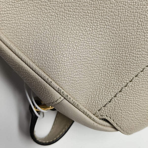 Buckle Calfskin Beige