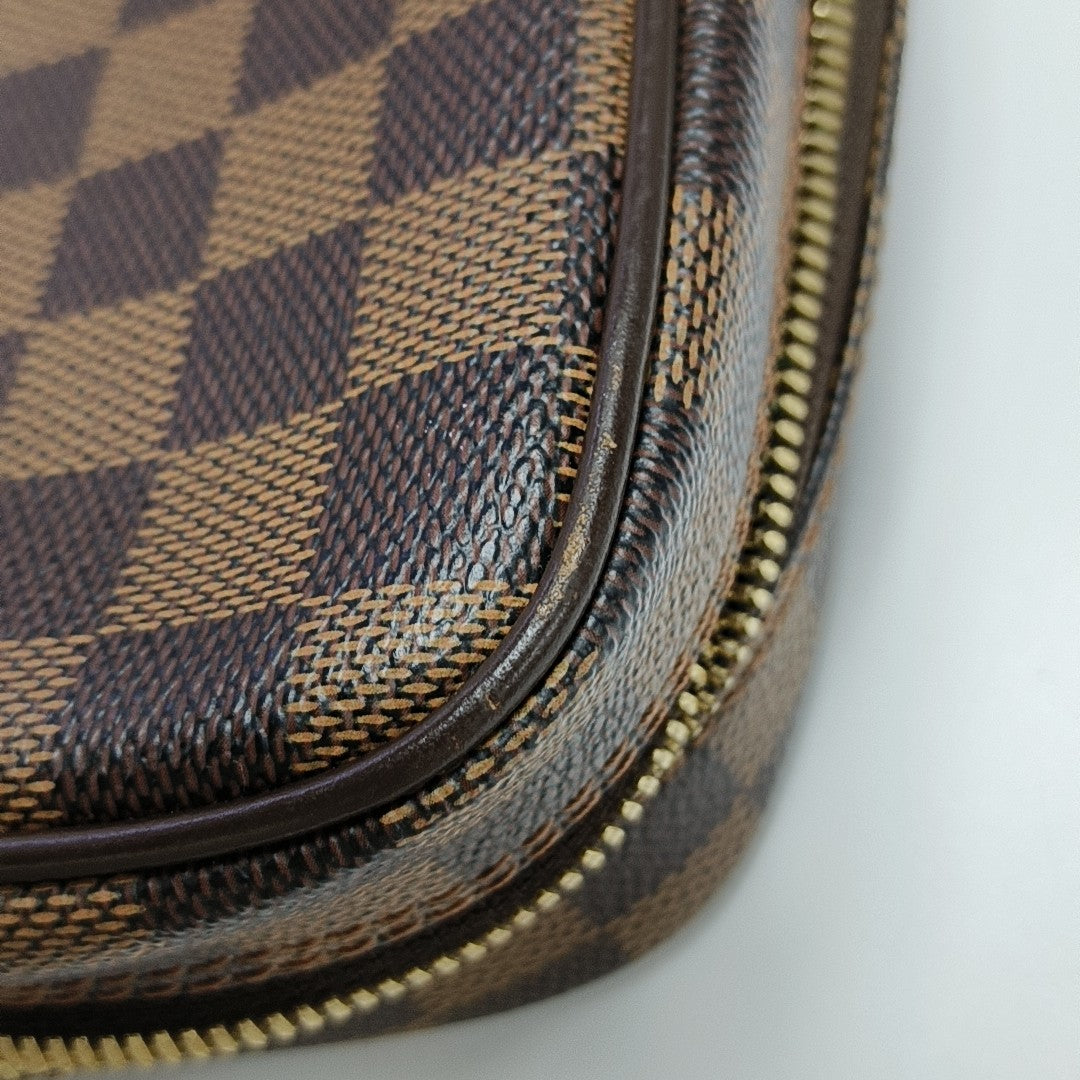 PORTE-DOCUMENTS Damier Ebene Coated Canvas Brown
