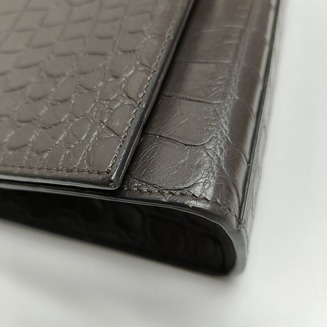 KATE Medium Calfskin Gray
