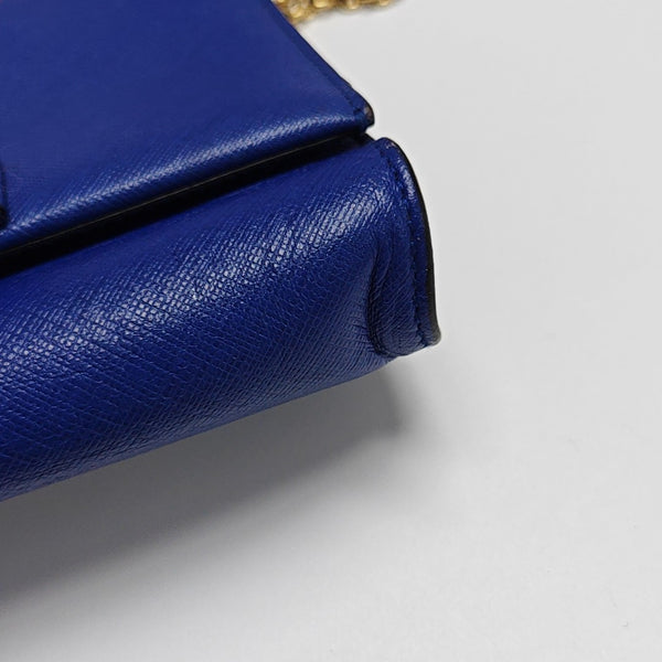 Ginny Calfskin Blue