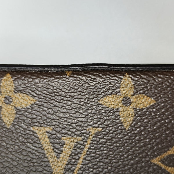 FÉLICIE Monogram Coated Canvas Brown