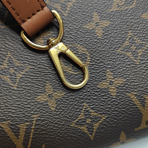 DAUPHINE Mini Monogram Coated Canvas Brown